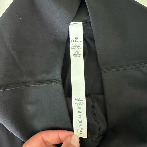 Lululemon wunder under high rise tight - luxtreme size 8 - Picture 4 of 8